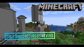 Explorando Minecraft ao vivo