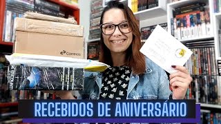 UNBOXING: Presentes de Aniversário & Cartinhas de Inscritos 🎬💿✉️