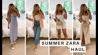 SUMMER ZARA HAUL UNDER $350 | JUNE 2021 TRY ON + STYLING