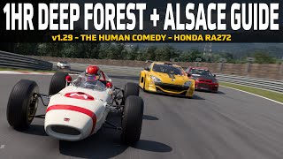 Gran Turismo 7 v1.29 - 1 Hour of Deep Forest AND Alsace Guide (The Human Comedy) - Honda RA272