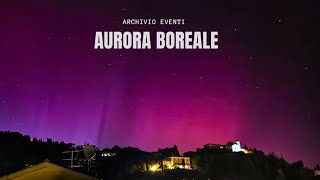 AURORA BOREALE visibile dall'Italia - Lo SPETTACOLO sui cieli Italiani