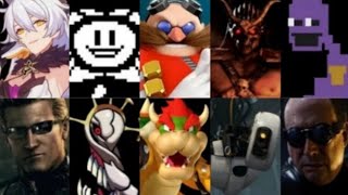 Defeats of my Favorite Video Game Villains Part I