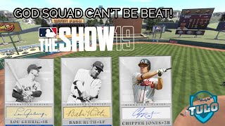 CAN ANYONE BEAT THE GOD SQUAD? MLB THE SHOW 19 DIAMOND DYNASTY