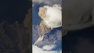 NASA _ Sarychev Volcano Eruption from the International Space Station #trendingreels