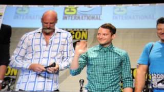 The Hobbit Intro of Actors to the panel - San Diego Comic Con 2014