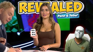 Penn & Teller "RANDOM" card trick Secret Revealed | ACE