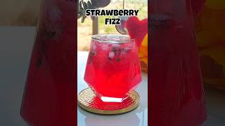 STRAWBERRY FIZZ..!!#recipe #foodie #mocktail #drink #indianfood #asmr #snacks #love #dessert #india