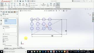 8. linear sketch pattern, circular sketch pattern