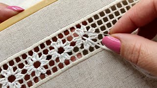 Ажурна вишивка| Хардангер| Hand embroidery|