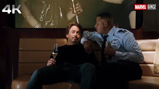 "We're NOT Drinking!" | Iron-Man 1 (2008) [4K] Movie Scene