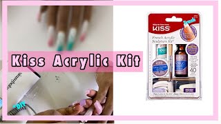 HONEST REVIEW: KISS ACRYLIC NAIL KIT