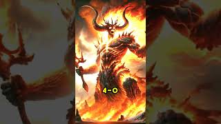 Surtur vs Kraken: Inferno Clashes with the Abyss #Surtur #Kraken #shorts #viral #gods