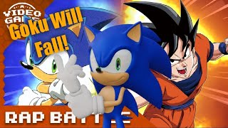 EAT MY DUST GOKU!!! | Sonic REACTS To Goku vs. Sonic The Hedgehog - Rap Battle *REACTION*