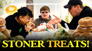 Stoners TRY the BEST Bagels in Los Angeles?!