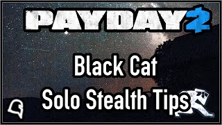 Black Cat Solo Stealth Tips [Payday 2]