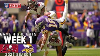 Tampa Bay Buccaneers vs. Minnesota Vikings Game Highlights | NFL 2023 Week 1