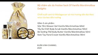 Bộ chăm sóc da Festive Sack of Vanilla Marshmallow Delights