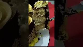 Bolo Massa amanteigada Branca e recheio brigadeiro de doce de leite #bolo #facil #comofazer #torta