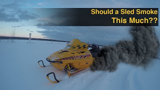 Is your sled smoking too much? When is it a problem?