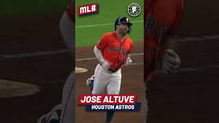 JOSE ALTUVE HACE HISTORIA CON ASTROS CON HOME RUN #mlb #josealtuve #houstonastros