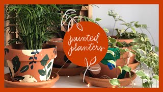 DIY gifts: painted planters + mother daughter Q&A