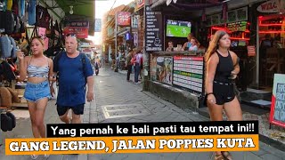 Jalan Poppies Kuta Bali🇮🇩 Gang Kecil Yang Mendunia!! Begini Nasibnya Sekarang