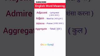 English word meaning-11 #english #wordmeaning #learnenglish #shortvideo #dailyenglish #india #short