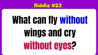 25 Brain-Twisting Riddles with Answers | Can You Solve These? 🧩 (Part 23)