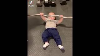 Worlds Strongest Baby Caught On TikTok😱😂