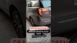 INNOVA CRYSTA ZX AT DIESEL 2022