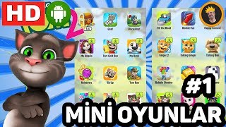 MY TALKİNG TOM 2 MİNİ OYUNLAR #1 BUZ KIRICI OYUNU MY TALKİNG TOM 2 GAMEPLAY