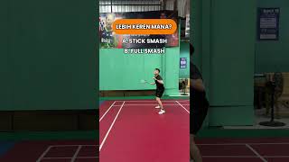 Lebih Keren mana? #badminton #badmintonina #badmintonindonesia #smash #badmintonindo