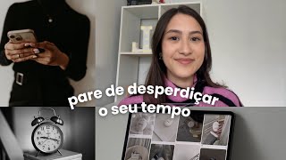 pare de desperdiçar o seu tempo e comece a criar conteúdo 📲