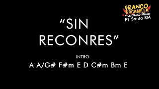 Sin Rencores y Ultima Canción de Amor Franco escamilla - Santa Rm (Letra & Acordes)