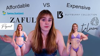 Affordable vs Expensive Swimwear | Expensive = Better?! | Toluca, Buffbunny, Zaful, Popvil and more!