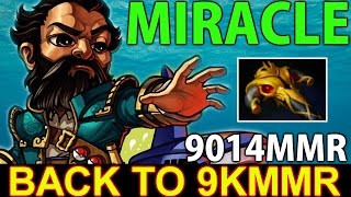 Miracle Kunkka- Dota 2: Back to 9K MMR @ 9014MMR [Hard Game]