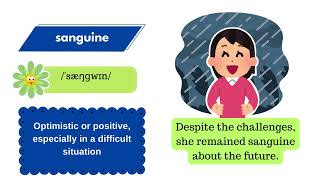 How to Pronounce Sanguine in British Accent Correctly-English With Zee