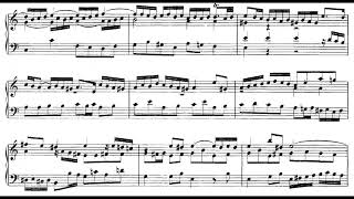 Bach - Fugue in A minor, BWV 958