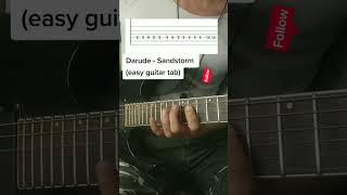 Darude - Sandstorm riff on guitar