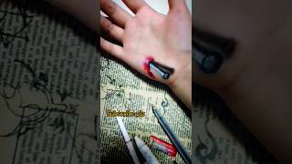 Art illusion | Making nail Tatto on hand #tattoolover #painting #tattooart #artists #bodytattoo #art