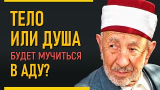 Уроки акыды 56: В Аду будет мучится тело или душа? Ч.1 | Шейх Рамадан аль-Буты