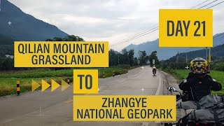 Day 21 Qilian Mountain to Zhangye National Geopark, Gansu Province