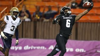 Cedric Byrd Hawaii Highlights ||| “Top MWC Receiver”