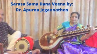 Sarasa Sama Dana Veena-Thyagaraja Aradhana JAN 2022 Zoom Meet Stoke-On-Trent UK