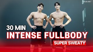 [체지방 폭발🔥] 30분 만에 끝나는 고강도 전신 운동 | 30MIN INTENSE FULLBODY WORKOUT with @kwon_star_