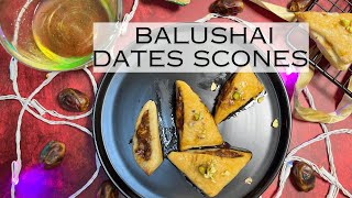 Unveiling New Face of Indian Sweet Balushahi: Dates Filled Scones