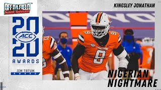 Off Da Field | Ep 21| Syracuse DE the "Nigerian Nightmare" Kinglsey Jonathan a True Student Athlete