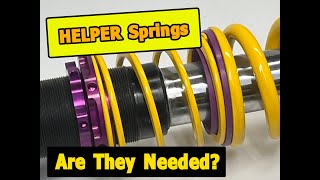 HELPER SPRINGS - Are they needed?