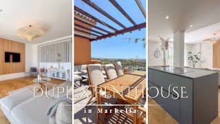 Exploring an Exclusive €1.145.000 Penthouse Duplex with Sea Views in Marbella