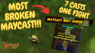 Wizard101: The MOST BROKEN Pet Maycast!!!